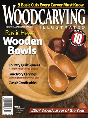 cover image of Woodcarving Illustrated Issue 40 Fall 2007